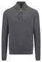 Fynch-Hatton Troyer Zip Uni Color Structure Pullover Steel