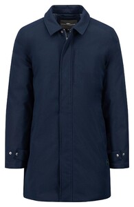 Fynch-Hatton Twill Carcoat Coat Dark Navy