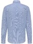Fynch-Hatton Twill Stripe Button Down Overhemd Blauw