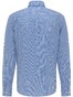 Fynch-Hatton Twill Vichy Button Down Overhemd Blauw