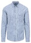 Fynch-Hatton Two-Tone Check Button-Down Shirt Midnight