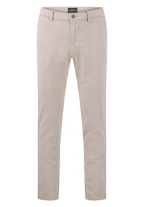 Fynch-Hatton Two-Tone Texture Chino Cotton Linen Pants Stone