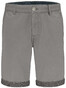 Fynch-Hatton Uni Bermuda Garment Dyed Cool Grey