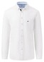 Fynch-Hatton Uni Button-Down Linnen Overhemd Wit