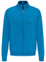 Fynch-Hatton Uni Cardigan Zip Vest Crystalblue