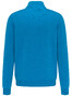 Fynch-Hatton Uni Cardigan Zip Vest Crystalblue
