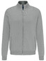 Fynch-Hatton Uni Cardigan Zip Vest Silver