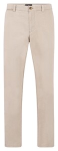 Fynch-Hatton Uni Color Flat-Front Chino Broek Beige