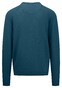 Fynch-Hatton Uni Color O-Neck Superfine Cotton Pullover Dark Teal