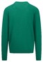 Fynch-Hatton Uni Color O-Neck Superfine Cotton Pullover Grass Green