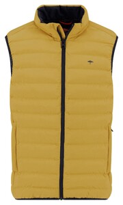 Fynch-Hatton Uni Color Padded Lightweight Body-Warmer Amber