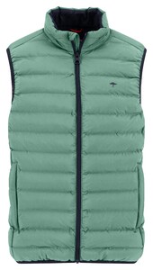Fynch-Hatton Uni Color Padded Lightweight Body-Warmer Fern