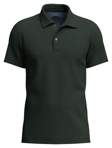 Fynch-Hatton Uni Color Premium Cotton Polo Dark Ivy
