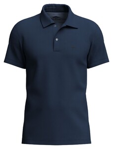 Fynch-Hatton Uni Color Premium Cotton Polo Misty Blue