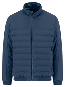 Fynch-Hatton Uni Color Puffer Hybrid Jack Misty Blue
