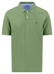 Fynch-Hatton Uni Color Supima Cotton Polo Avocado