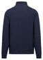 Fynch-Hatton Uni Color Texture Zip Cardigan Structure Interlock Navy