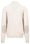 Fynch-Hatton Uni Color Troyer Zip Lambswool Pullover Winter White