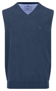 Fynch-Hatton Uni Color V-Neck Slipover Superfine Cotton Slip-Over Night