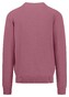 Fynch-Hatton Uni Color V-Neck Superfine Cotton Trui Pale Blush