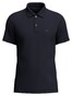 Fynch-Hatton Uni Color Waffle Structure Poloshirt Navy