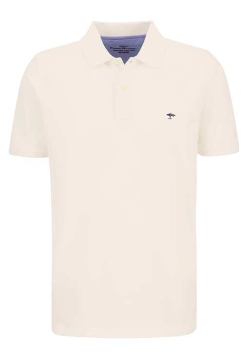 Fynch-Hatton Uni Cotton Polo Soft Supima Cotton Piqué Off White