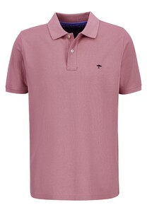 Fynch-Hatton Uni Cotton Polo Soft Supima Cotton Pique Poloshirt Lilac