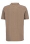 Fynch-Hatton Uni Cotton Polo Soft Supima Cotton Pique Poloshirt Sand