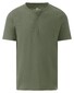 Fynch-Hatton Uni Henley Slub Cotton Tee T-Shirt Dusty Olive