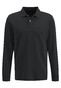 Fynch-Hatton Uni Interlock Longsleeve Poloshirt Black