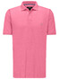 Fynch-Hatton Uni Linen Blend Poloshirt Azalea