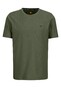 Fynch-Hatton Uni O-Neck Soft Supima Cotton Piqué T-Shirt Dusty Olive