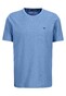 Fynch-Hatton Uni O-Neck Soft Supima Cotton Piqué T-Shirt Light Sky