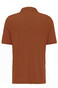 Fynch-Hatton Uni Polo Cotton Poloshirt Burnt Sienna