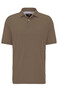 Fynch-Hatton Uni Polo Cotton Poloshirt Taupe