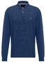 Fynch-Hatton Uni Polo Longsleeve Poloshirt Midnight