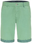 Fynch-Hatton Uni Shorts Garment Dyed Bermuda Mint