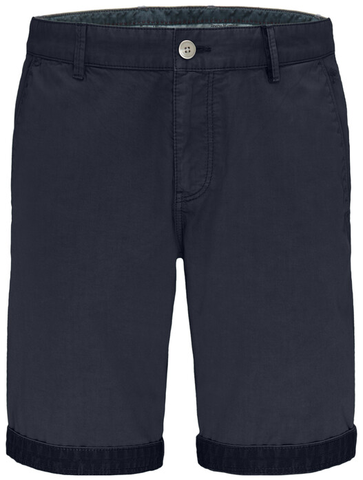 Fynch-Hatton Uni Shorts Garment Dyed Bermuda Navy