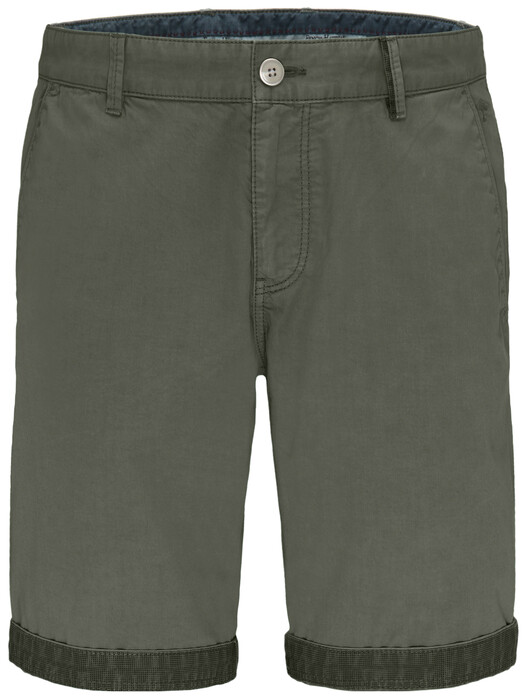 Fynch-Hatton Uni Shorts Garment Dyed Bermuda Olive