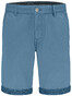 Fynch-Hatton Uni Shorts Garment Dyed Bermuda Soda