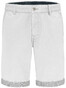 Fynch-Hatton Uni Shorts Garment Dyed Bermuda White