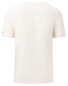 Fynch-Hatton Uni Slub Short Sleeve Round Neck T-Shirt Off White