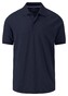 Fynch-Hatton Uni Slub Subtle Mélange Effect Polo Navy