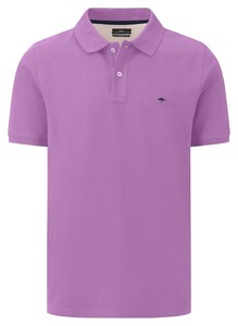Fynch-Hatton Uni Supima Cotton Poloshirt Dusty Lavender