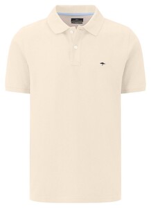 Fynch-Hatton Uni Supima Cotton Poloshirt Off White