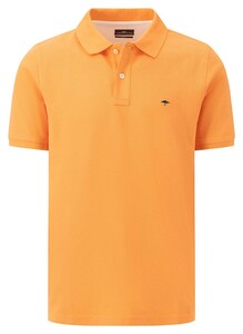 Fynch-Hatton Uni Supima Cotton Poloshirt Papaya