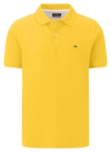 Fynch-Hatton Uni Supima Cotton Poloshirt Pineapple