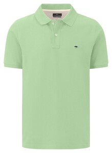 Fynch-Hatton Uni Supima Cotton Poloshirt Soft Green