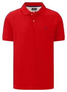Fynch-Hatton Uni Supima Cotton Poloshirt Vivid Red