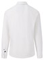 Fynch-Hatton Uni Texture Button-Down Overhemd Wit